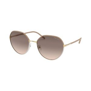 Prada PR 65XS Sunglasses in Beige, Ivory, and Brown Color
